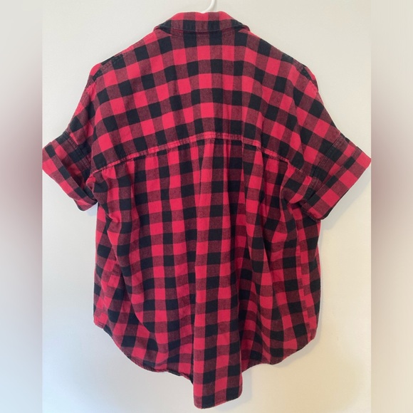 Madewell Flannel Courier Shirt in Buffalo Check - Picture 2 of 8